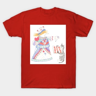 MadCatWoman Does the Queen of Hearts T-Shirt